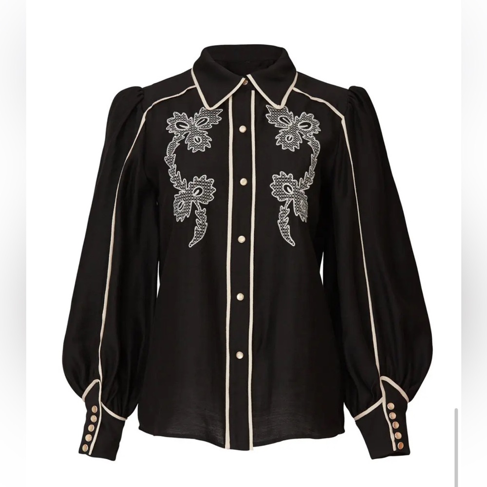 C/MEO Collective Western Blouse